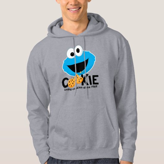 Sesamstraße | Cookie Monster Love Cookies Hoodie (Vorderseite)