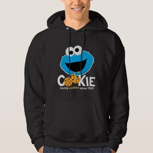 Sesamstraße | Cookie Monster Love Cookies Hoodie (Vorderseite)