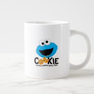 Sesamstraße Cookie Monster Love Cookies Jumbo-Tasse