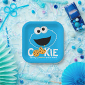 Sesamstraße | Cookie Monster Love Cookies Pappteller (Party)