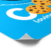 Sesamstraße | Cookie Monster Love Cookies Poster (Ecke)