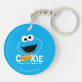 Sesamstraße | Cookie Monster Love Cookies Schlüsselanhänger (Rückseite)