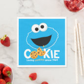 Sesamstraße | Cookie Monster Love Cookies Serviette (Beispiel)