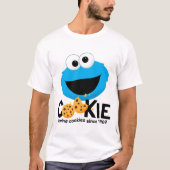 Sesamstraße | Cookie Monster Love Cookies T-Shirt (Vorderseite)
