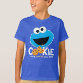 Sesamstraße | Cookie Monster Love Cookies T-Shirt (Vorderseite)