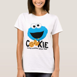 Sesamstraße Cookie Monster Love Cookies T-Shirt