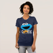 Sesamstraße | Cookie Monster Love Cookies T-Shirt (Vorne ganz)