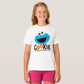 Sesamstraße | Cookie Monster Love Cookies T-Shirt (Vorne ganz)