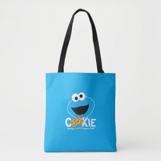 Sesamstraße | Cookie Monster Love Cookies Tasche (Vorderseite)