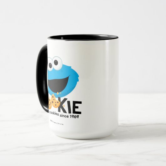 Sesamstraße | Cookie Monster Love Cookies Tasse (Vorderseite Links)