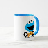 Sesamstraße | Cookie Monster Love Cookies Tasse (VorderseiteRechts)