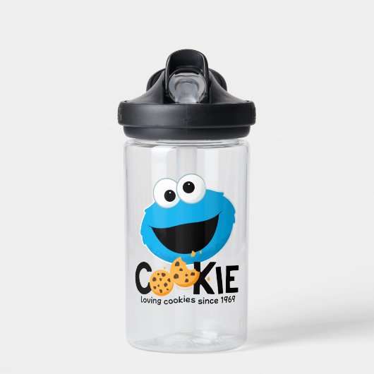 Sesamstraße | Cookie Monster Love Cookies Trinkflasche (Vorne)