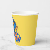 Sesamstraße | Cookie Monster Mecha Cookie! Pappbecher (Rückseite)