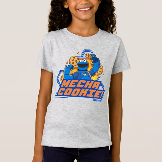 Sesamstraße | Cookie Monster Mecha Cookie! T-Shirt (Vorderseite)