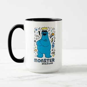 Sesamstraße Cookie Monster - Monster Attitude Tasse