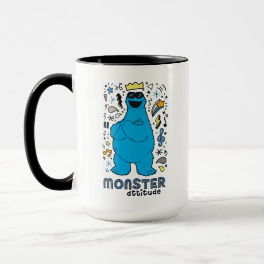 Sesamstraße | Cookie Monster - Monster Attitude Tasse (Links)