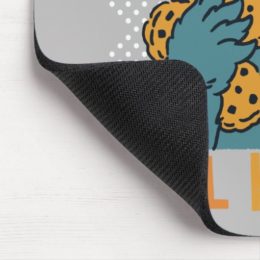 Sesamstraße | Cookie Monster - Noch Hunger Mousepad (Ecke)