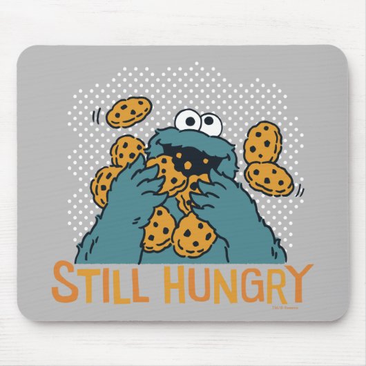 Sesamstraße | Cookie Monster - Noch Hunger Mousepad (Vorne)