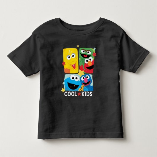 Sesamstraße | Coole Kinder Kleinkind T-shirt (Vorderseite)