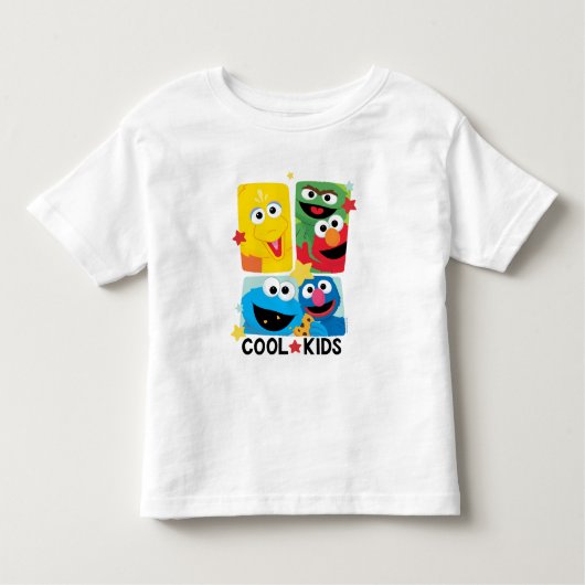 Sesamstraße | Coole Kinder Kleinkind T-shirt (Vorderseite)