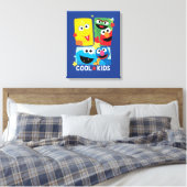 Sesamstraße | Coole Kinder Leinwanddruck (Insitu (Schlafzimmer))