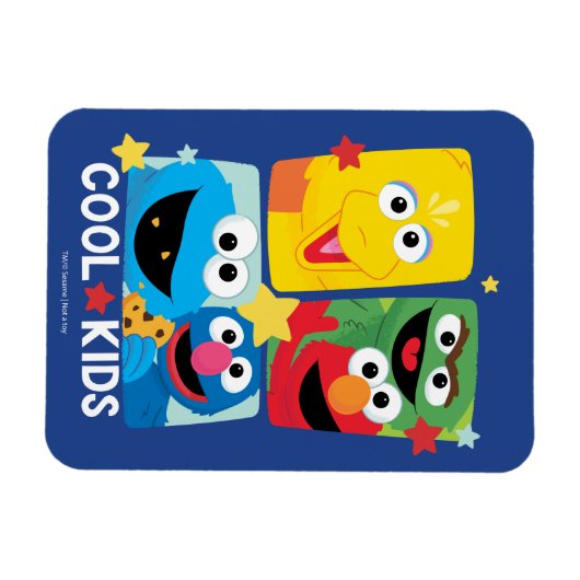 Sesamstraße | Coole Kinder Magnet (Horizontal)