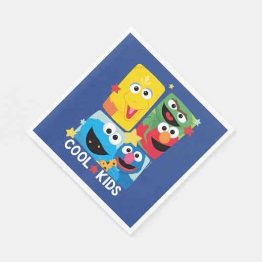 Sesamstraße | Coole Kinder Serviette (Ecke)