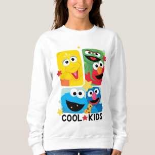 Sesamstraße Coole Kinder Sweatshirt