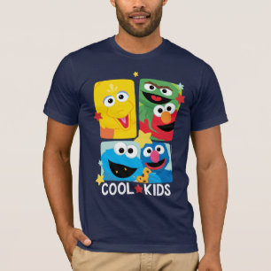 Sesamstraße Coole Kinder T-Shirt
