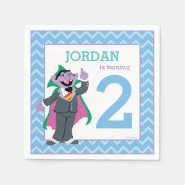 Sesamstraße | Count von Count Birthday Serviette
