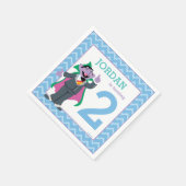 Sesamstraße | Count von Count Birthday Serviette (Ecke)