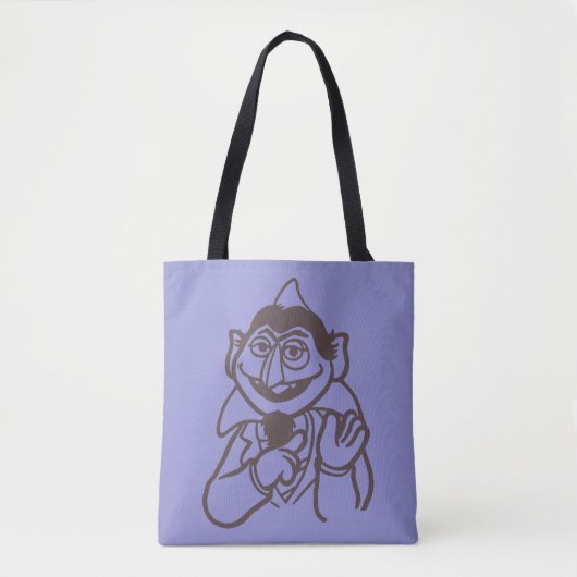 Sesamstraße | Count von Count Bright Tasche (Vorderseite)