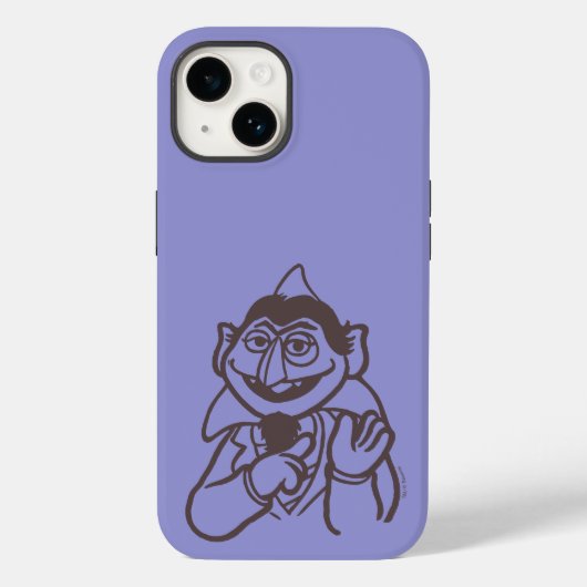 Sesamstraße | Count von Count Case-Mate iPhone Hülle (Rückseite)