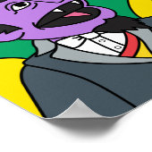 Sesamstraße | Count von Count Color by Numbers Poster (Ecke)