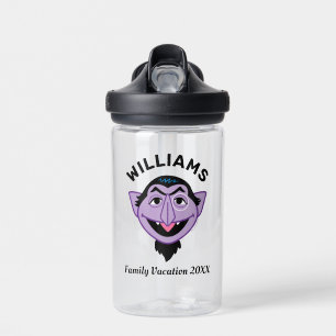 Sesamstraße   Count von Count Family Vacation Trinkflasche