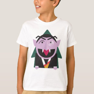 Sesamstraße   Count von Count Illustration T-Shirt