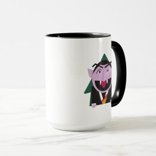 Sesamstraße | Count von Count Illustration Tasse (VorderseiteRechts)