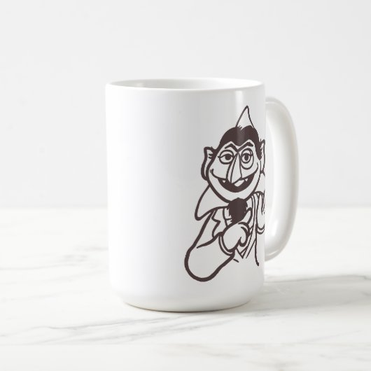 Sesamstraße | Count von Count Kaffeetasse (VorderseiteRechts)