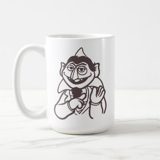 Sesamstraße | Count von Count Kaffeetasse (Links)