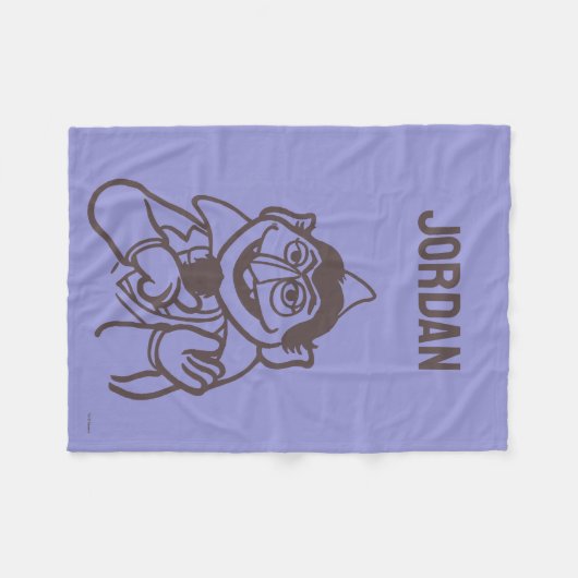 Sesamstraße | Count von Count | Name hinzufügen Fleecedecke (Vorderseite (Horizontal))