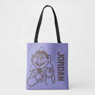 Sesamstraße Count von Count Name hinzufügen Tasche