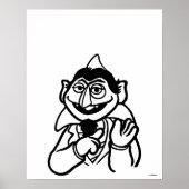Sesamstraße | Count von Count Poster (Vorne)