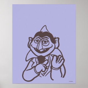 Sesamstraße   Count von Count Poster