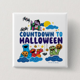 Sesamstraße   Countdown bis Halloween Button