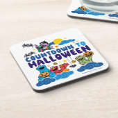 Sesamstraße | Countdown bis Halloween Getränkeuntersetzer (Linke Seite)