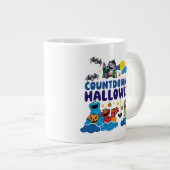 Sesamstraße | Countdown bis Halloween Jumbo-Tasse (Vorderseite Rechts)