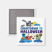 Sesamstraße | Countdown bis Halloween Magnet (Vorderseite/Rückseite)