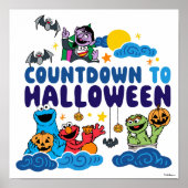Sesamstraße | Countdown bis Halloween Poster (Vorne)