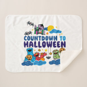 Sesamstraße Countdown bis Halloween Sherpadecke