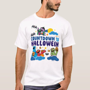 Sesamstraße Countdown bis Halloween T-Shirt